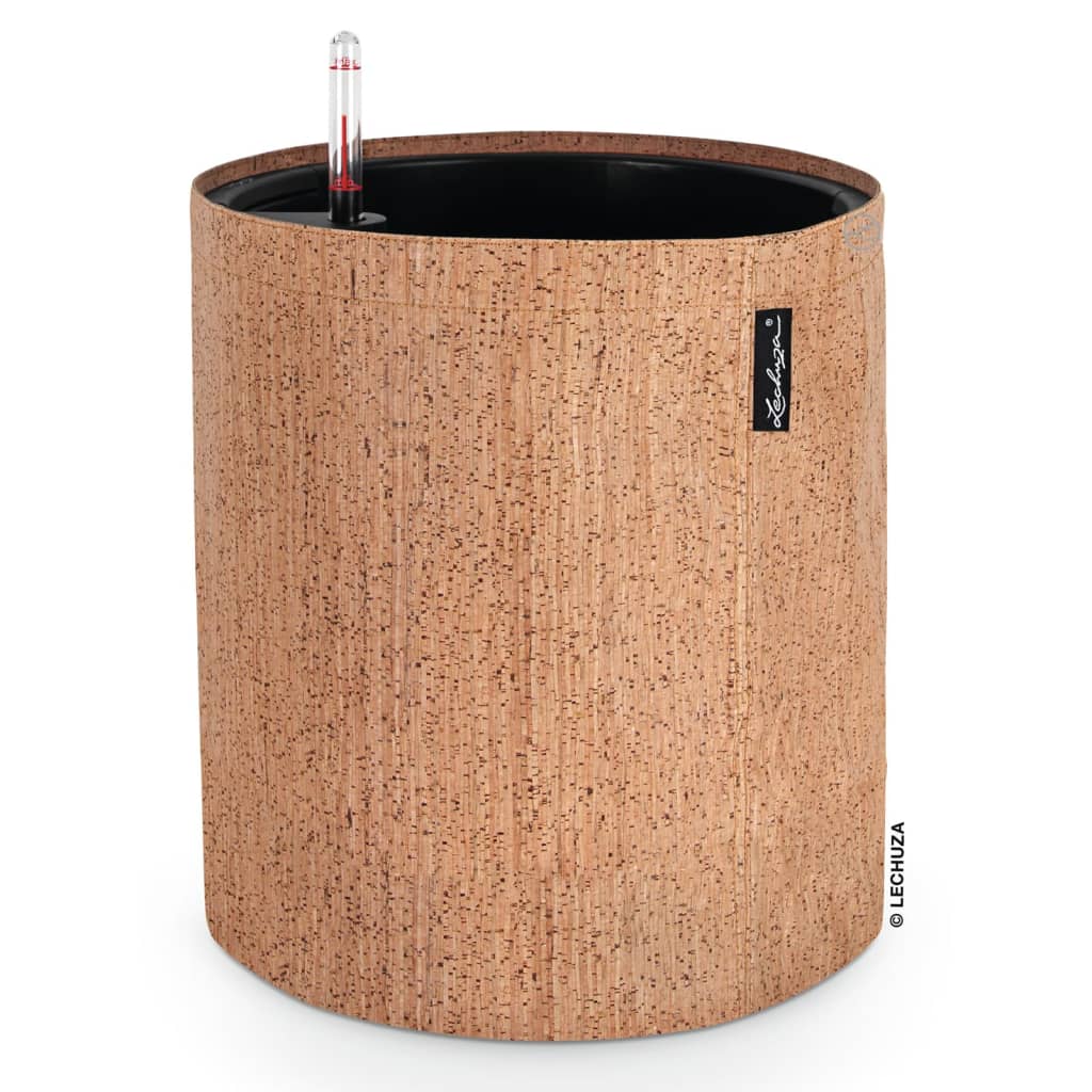 LECHUZA Planter TRENDCOVER 32 Cork ALL-IN-ONE Light Natural