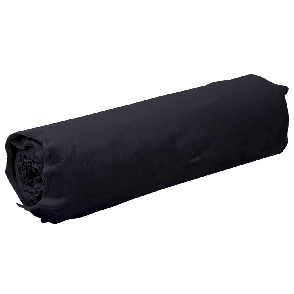 vidaXL Geotextile Membrane Black 1 x 50 m Polyester Fibre