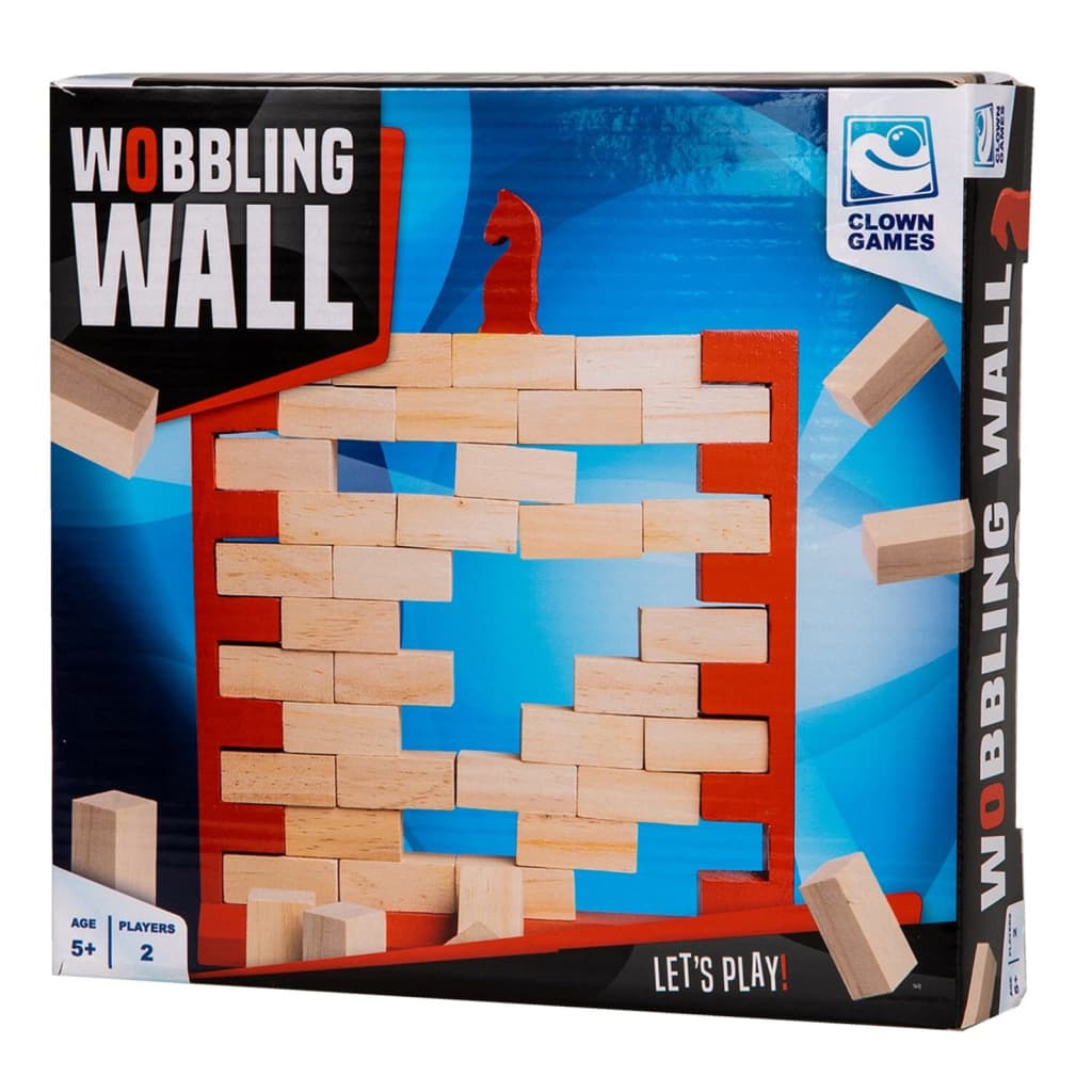 Clown Games Wobbling Wall Wood