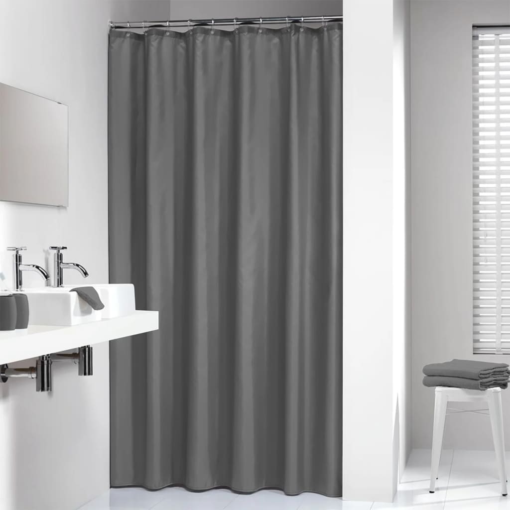 Sealskin Shower Curtain Madeira 240x200 cm Grey