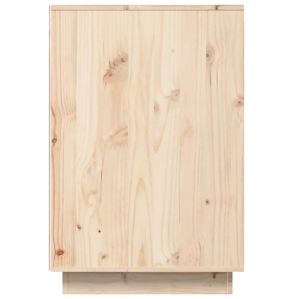 vidaXL Desk 140x50x75 cm Solid Wood Pine