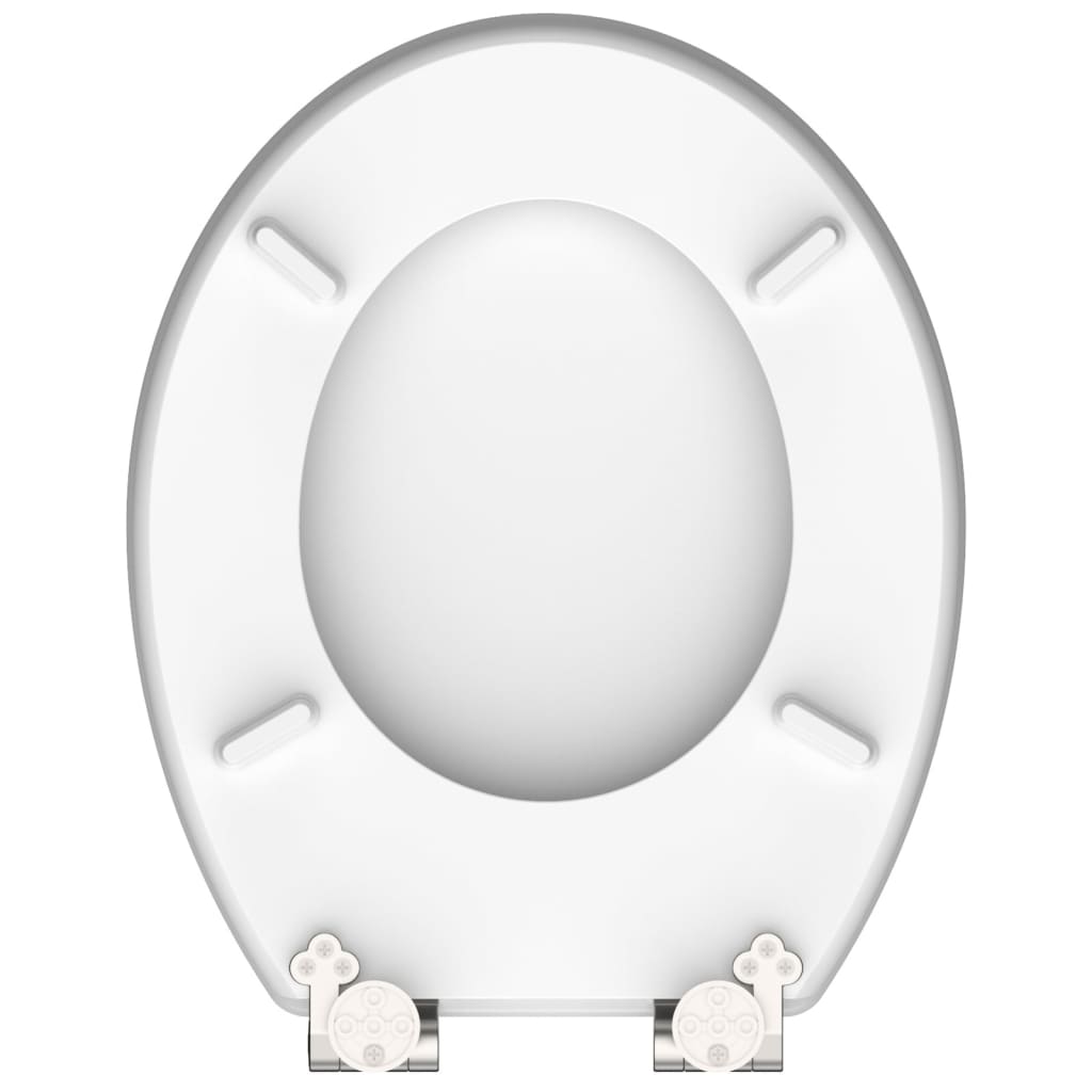 SCHÜTTE High Gloss Toilet Seat with Soft-Close OASIS MDF