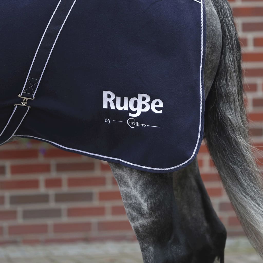 Covalliero Fleece Horse Blanket RugBe Classic 125 cm Navy Blue