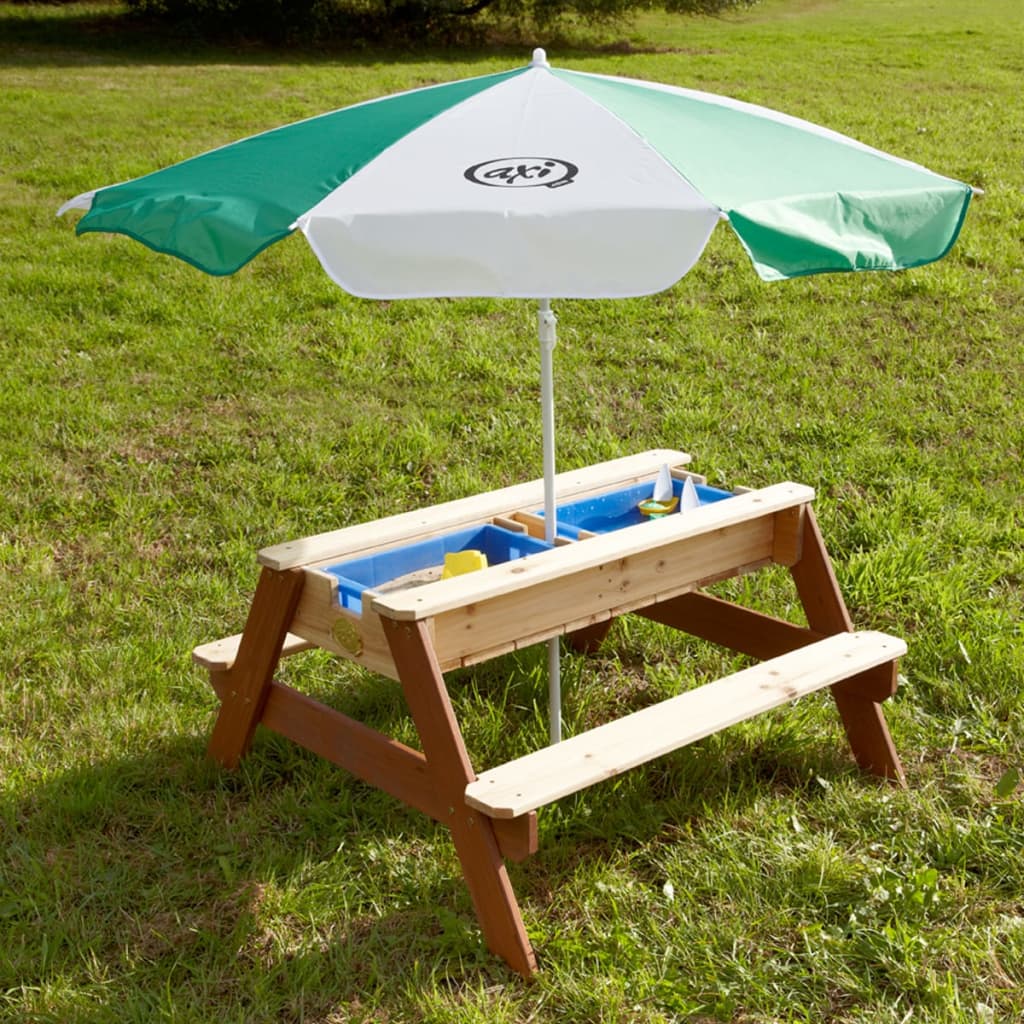 AXI Sand/Water Picnic Table Nick with Umbrella