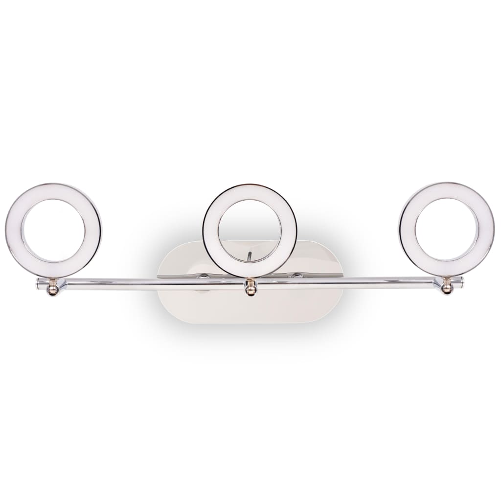 vidaXL LED Wall / Ceiling Lamp with 3 Lights Warm White