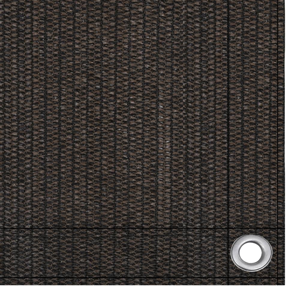 vidaXL Tent Carpet 250x600 cm Brown
