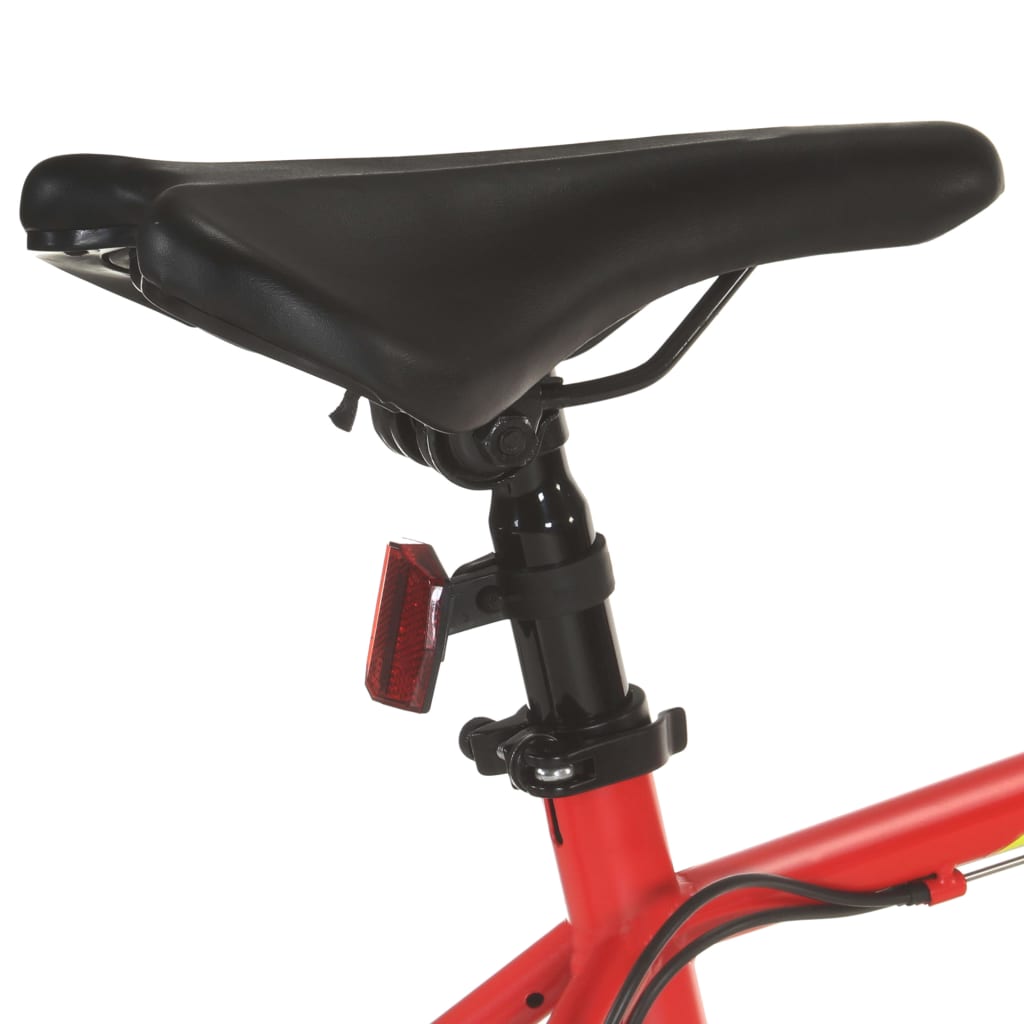vidaXL Mountain Bike 21 Speed 27.5 inch Wheel 50 cm Red