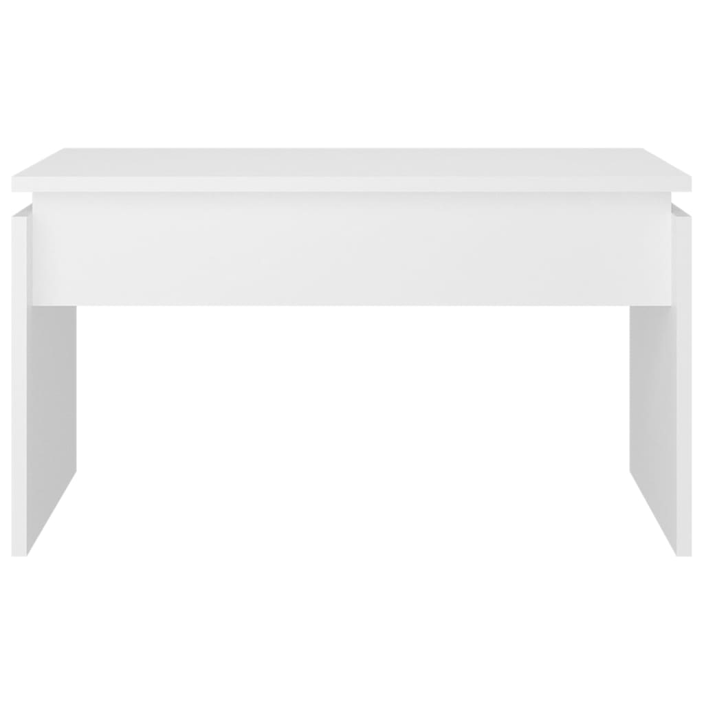 vidaXL Coffee Table White 68x50x38 cm Engineered Wood