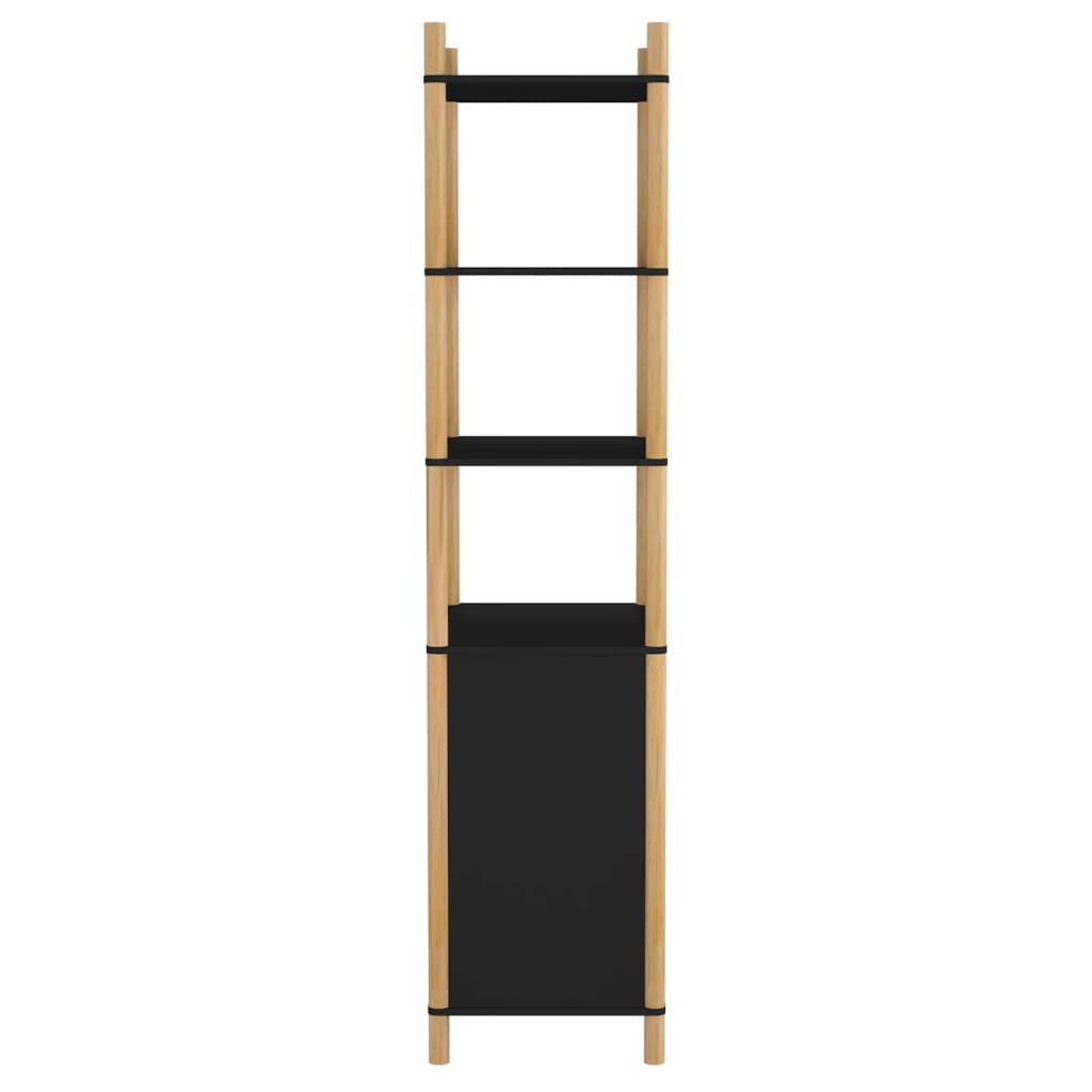 vidaXL Highboard Black 60x40x173 cm Engineered Wood