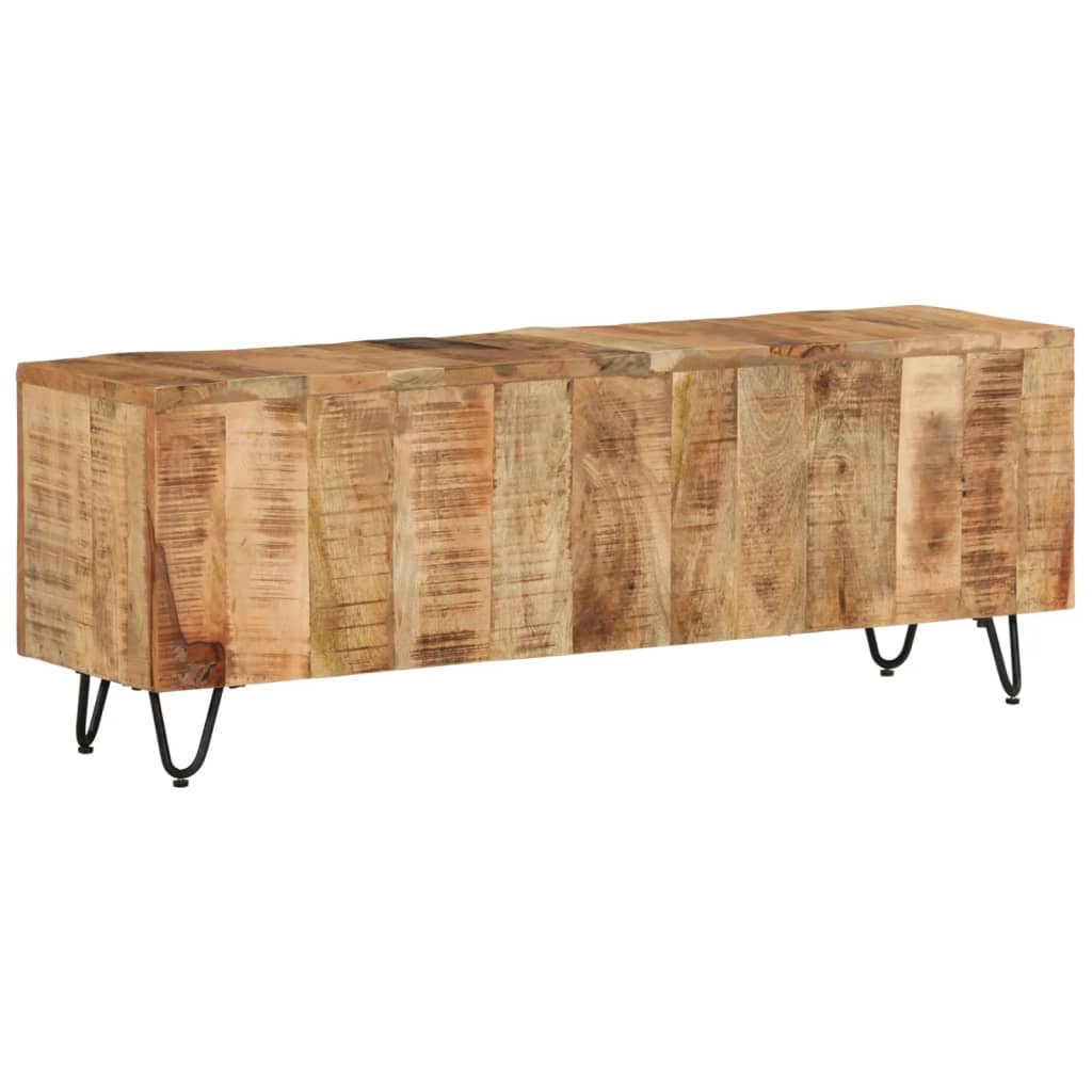 vidaXL TV Cabinet 110x30x40 cm Solid Wood Mango