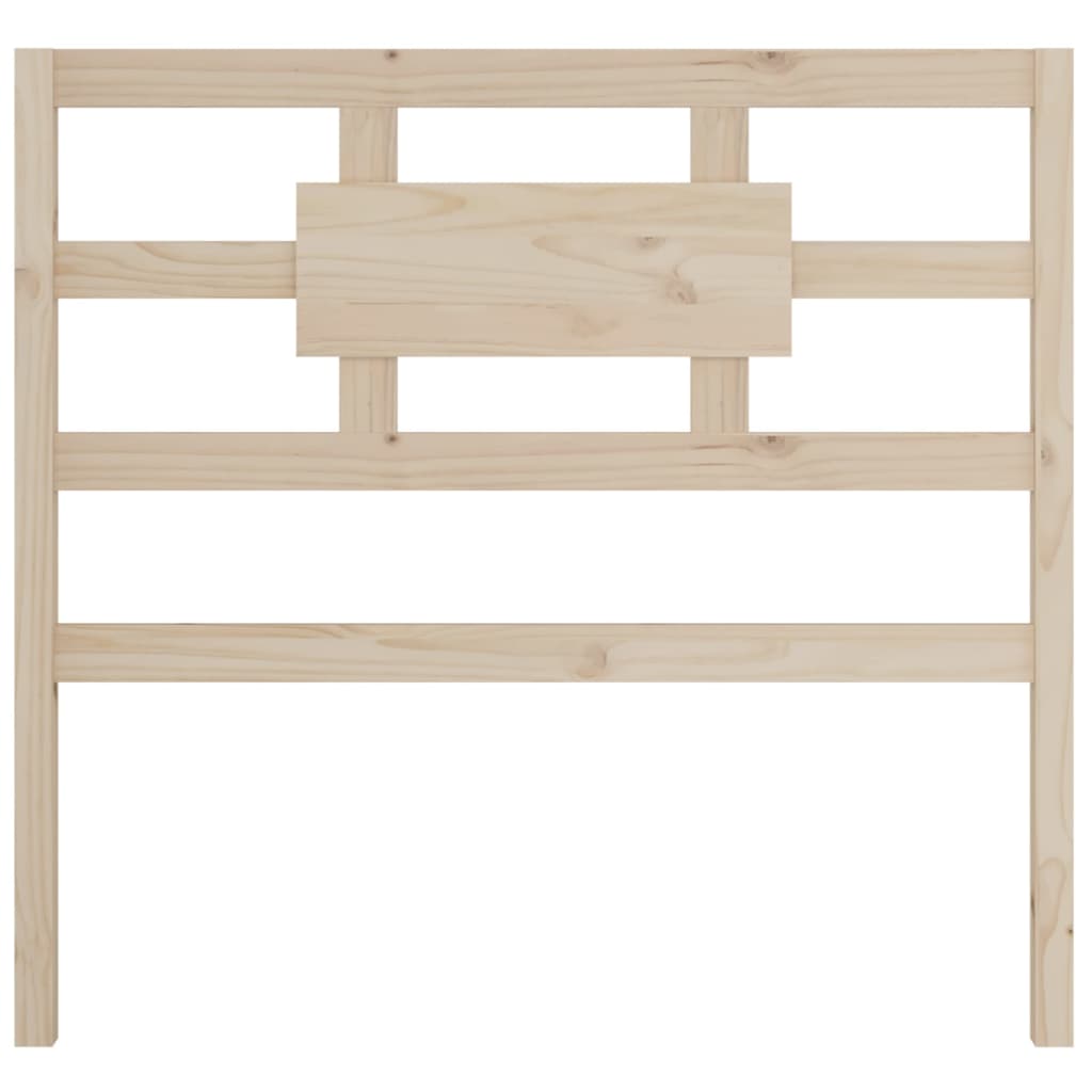 vidaXL Bed Headboard 80.5x4x100 cm Solid Wood Pine