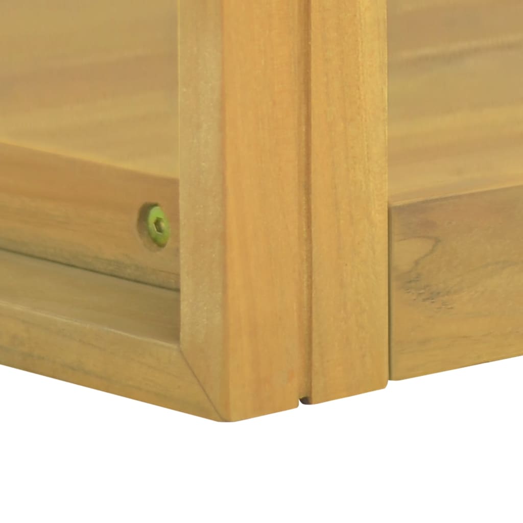 vidaXL Bathroom Cabinet 45x45x35 cm Solid Wood Teak