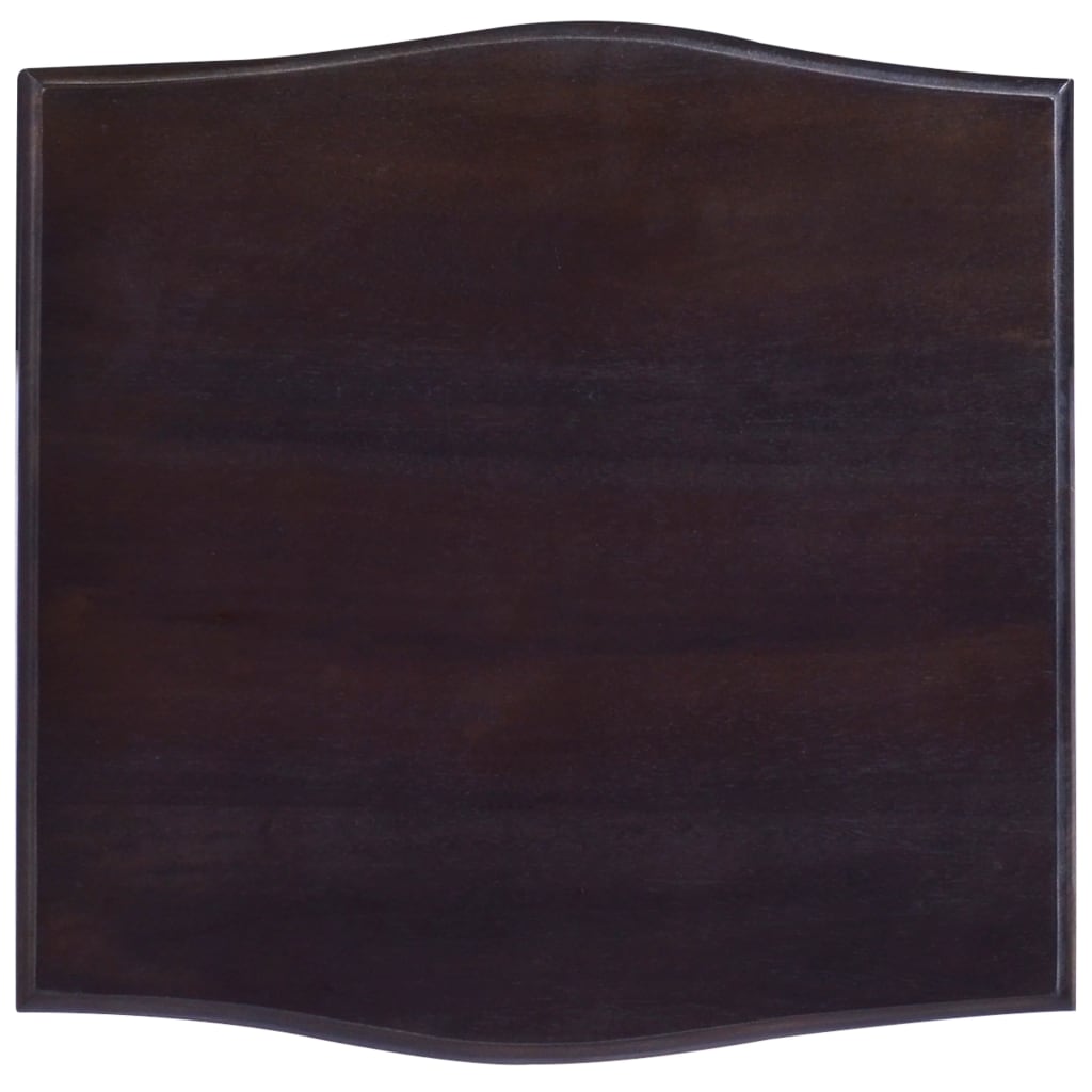 vidaXL Bedside Cabinet Light Black 40x40x45 cm Solid Wood Mahogany