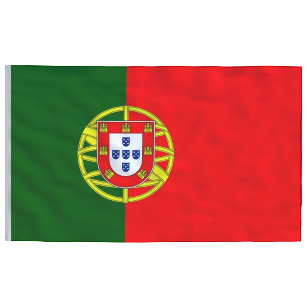 vidaXL Portugal Flag 90x150 cm