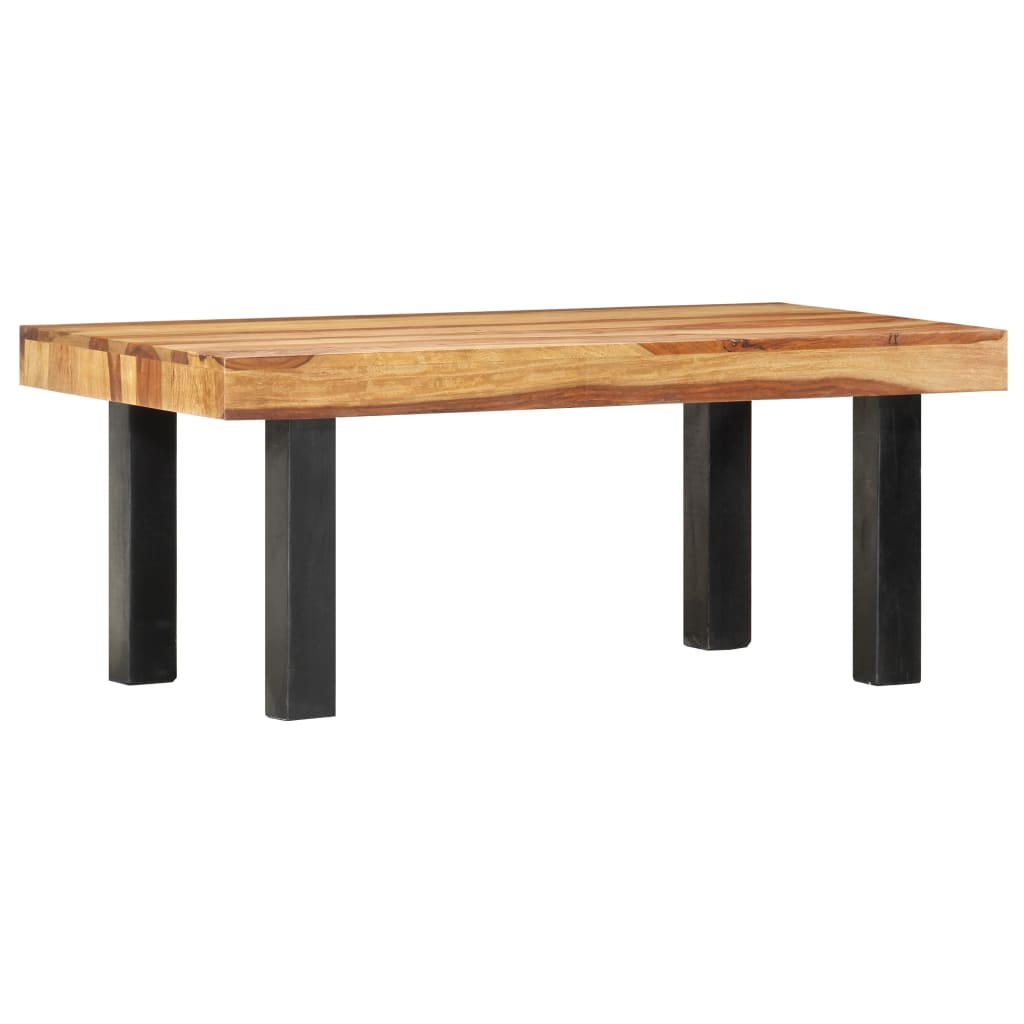 vidaXL Coffee Table 100x50x40 cm Solid Sheesham Wood