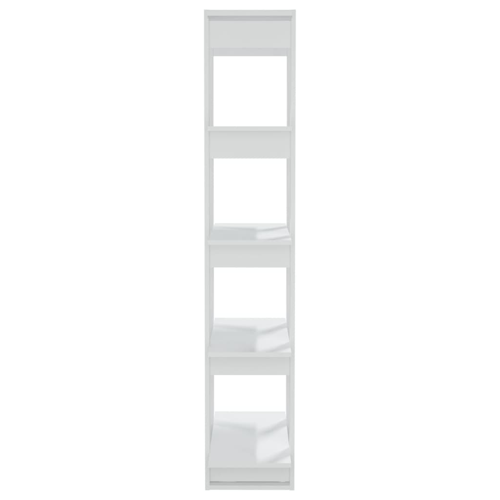 vidaXL Book Cabinet/Room Divider White 80x30x160 cm Engineered Wood