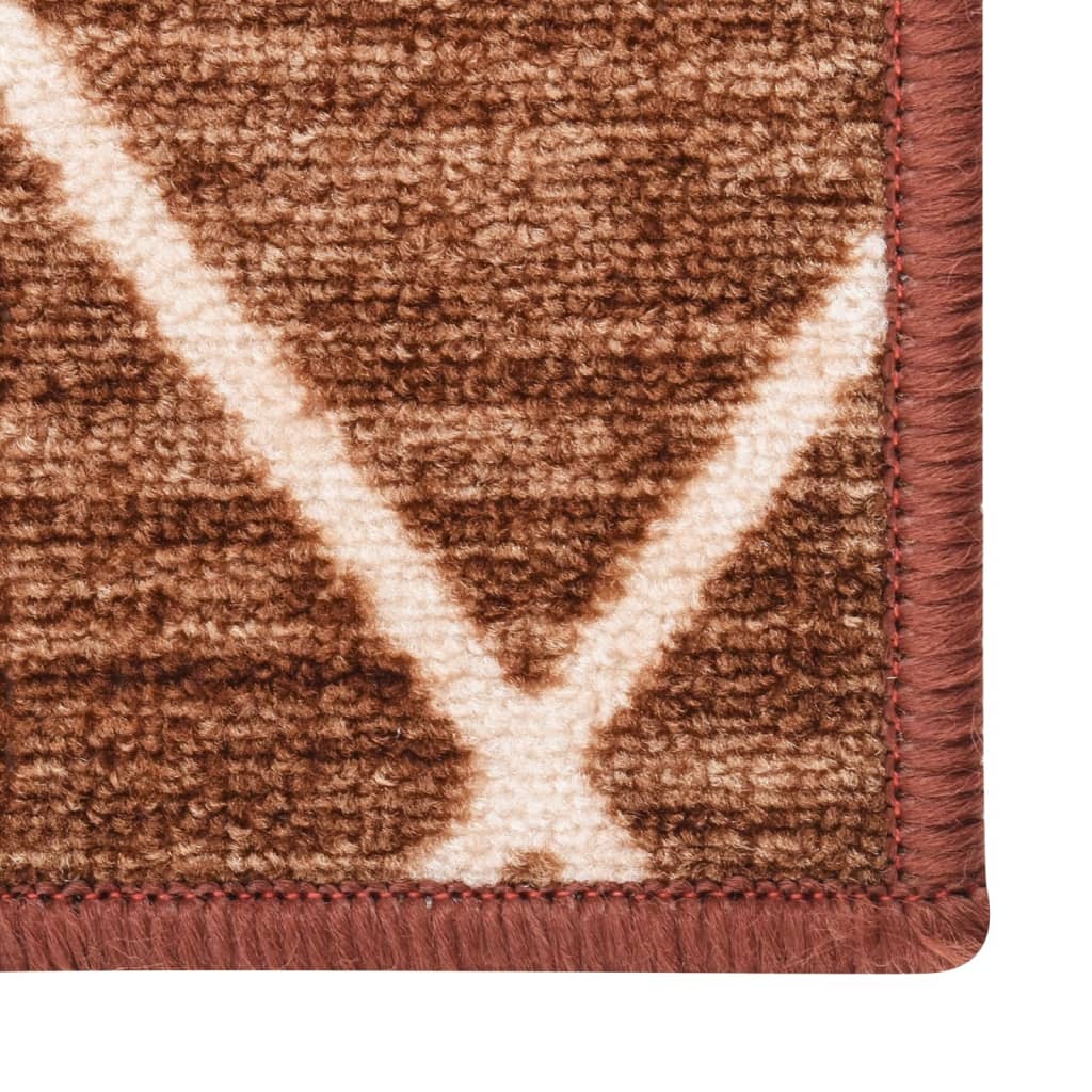 vidaXL Carpet Runner Dark Brown 80x150 cm