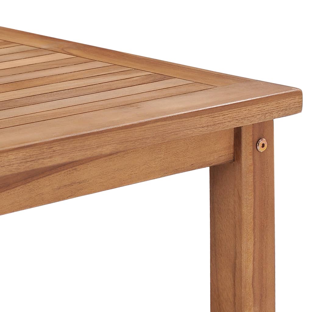 vidaXL Coffee Table 45x45x45 cm Solid Teak Wood