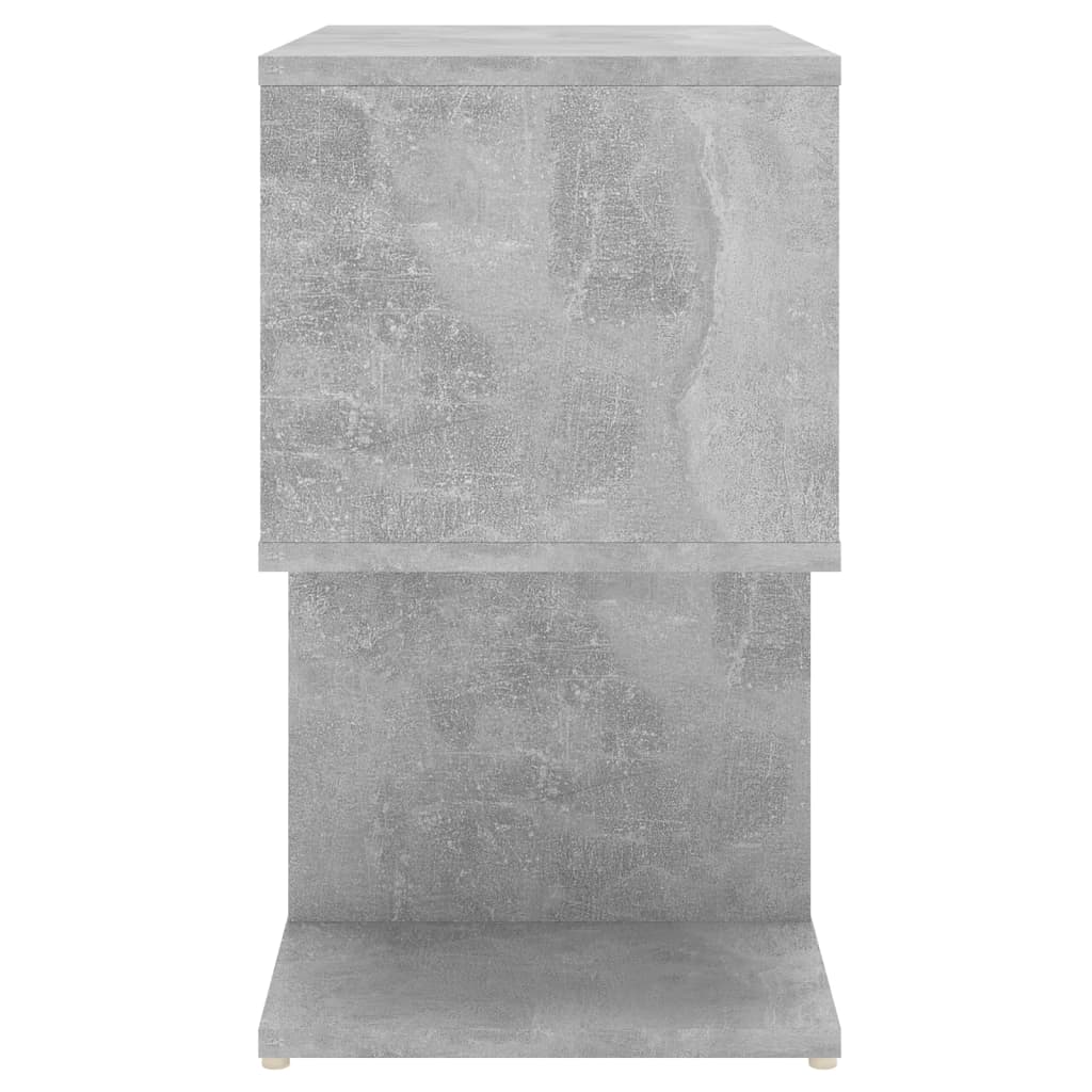 vidaXL Bedside Cabinets 2 pcs Concrete Grey 50x30x51.5 cm Engineered Wood