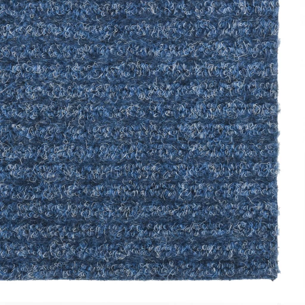vidaXL Dirt Trapper Carpet Runner 100x500 cm Blue