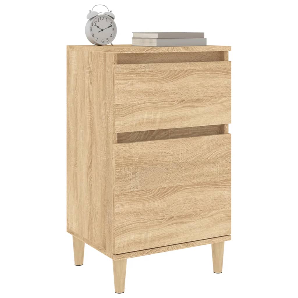 vidaXL Bedside Cabinet Sonoma Oak 40x35x70 cm