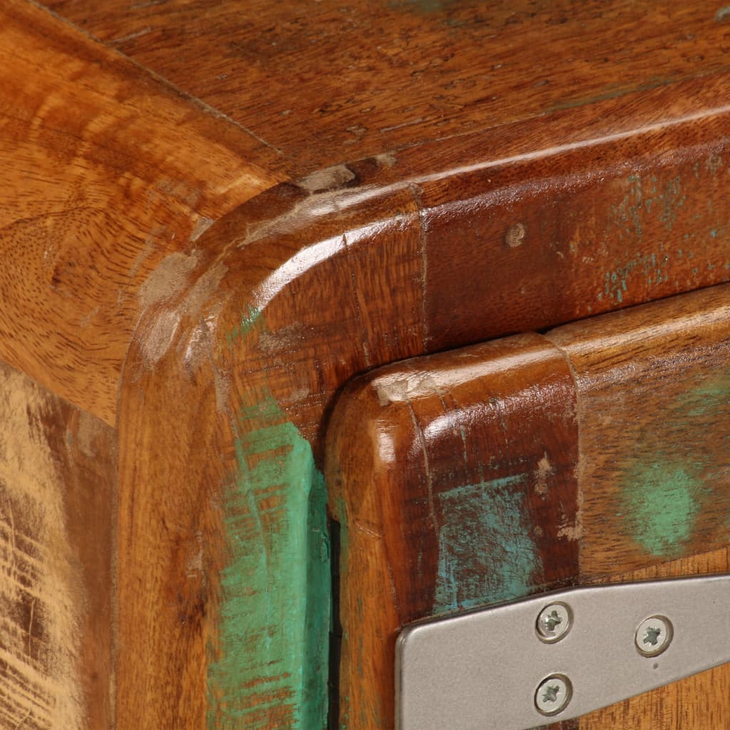 vidaXL TV Cabinet 120x30x37 cm Solid Reclaimed Wood