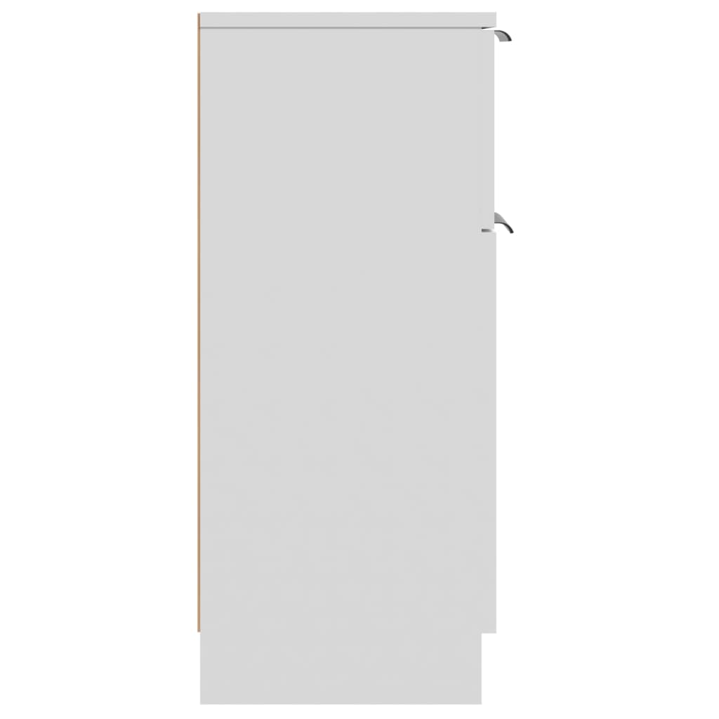 vidaXL Sideboard White 30x30x70 cm Engineered Wood
