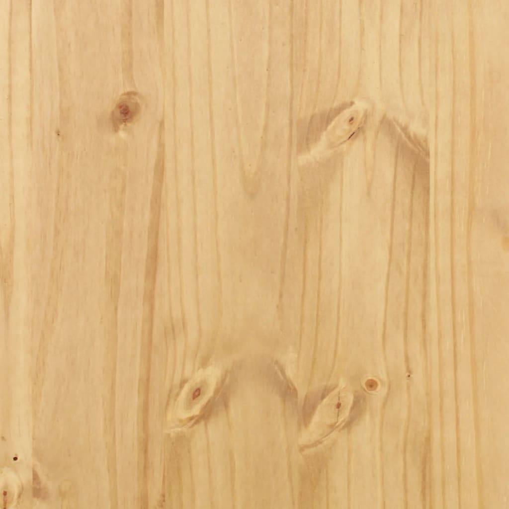 vidaXL Chest of Drawers Corona 120x48x91 cm Solid Wood Pine
