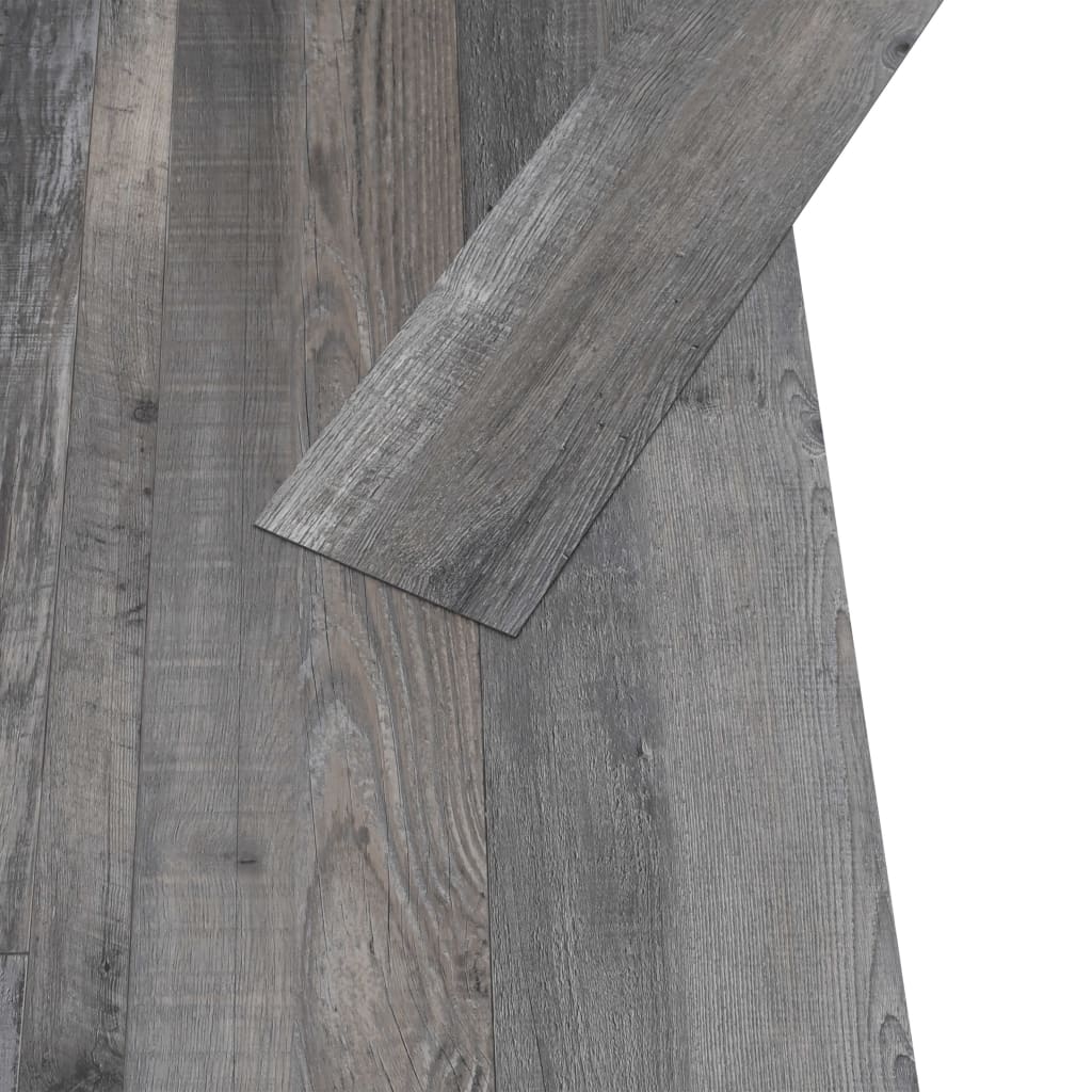 vidaXL Non Self-adhesive PVC Flooring Planks 5.26 m² 2 mm Industrial Wood