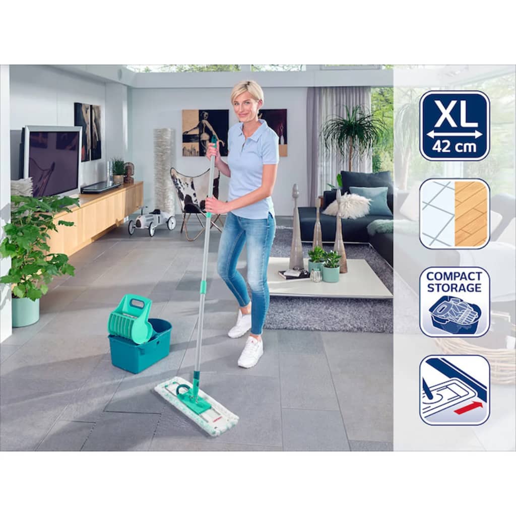 Leifheit Floor Mop Set Profi Compact Green 55092
