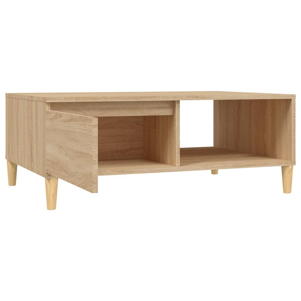 vidaXL Coffee Table Sonoma Oak 90x60x35 cm Engineered Wood