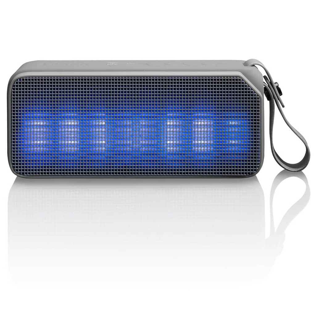 Lenco Portable Bluetooth Stereo Speaker BT-190 Light Grey