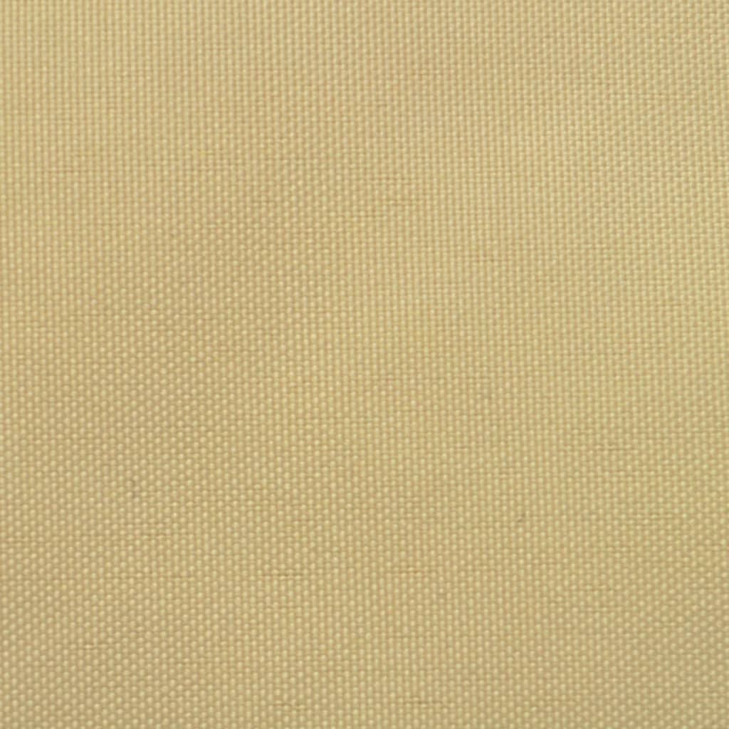 vidaXL Balcony Screen Oxford Fabric 90x600 cm Beige
