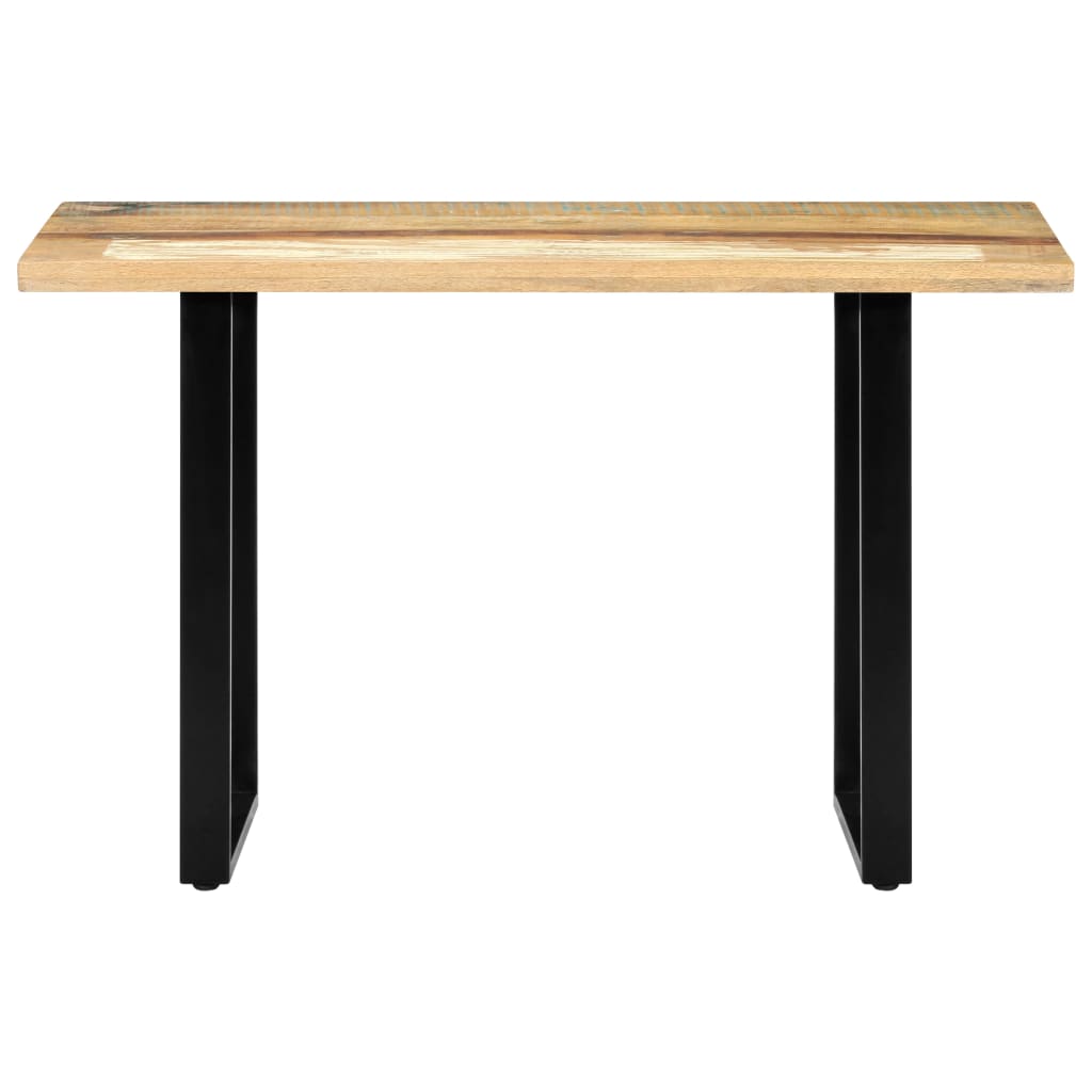 vidaXL Dining Table 120x60x76 cm Solid Reclaimed Wood