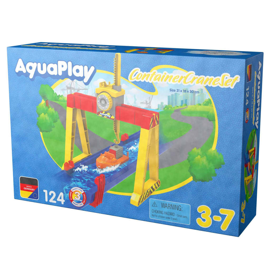 AquaPlay Outdoor Water Play ContainerCrane Set