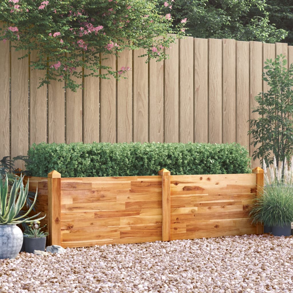 vidaXL Garden Raised Bed 160x60x44 cm Solid Wood Acacia