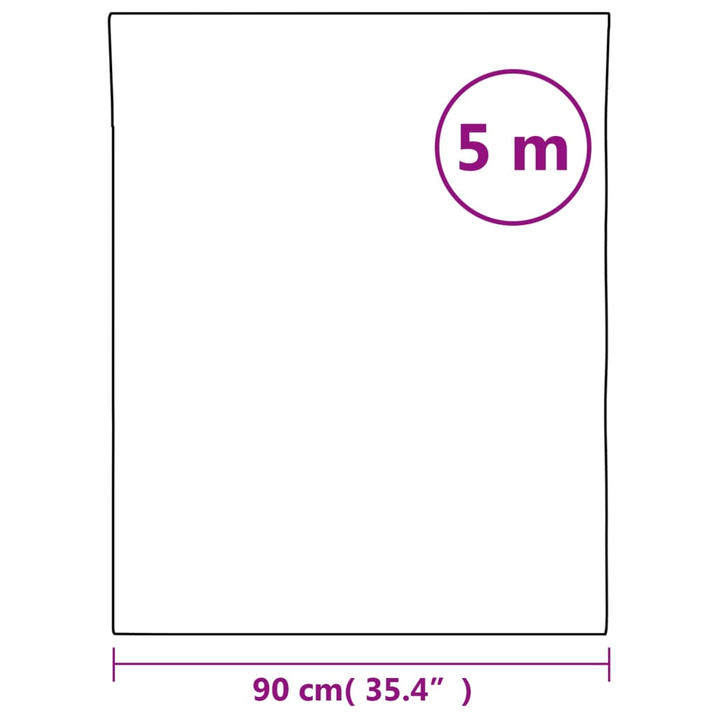 vidaXL Furniture Sticker Self-Adhesive Matte White 90x500 cm PVC