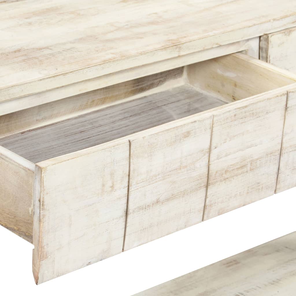 vidaXL Console Table 120x35x75 cm Solid Mango Wood