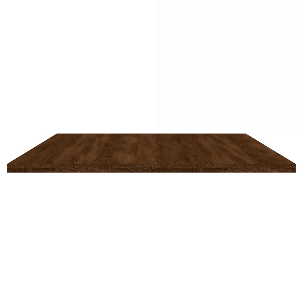 vidaXL Wall Shelves 4 pcs Brown Oak 100x50x1.5 cm Engineered Wood
