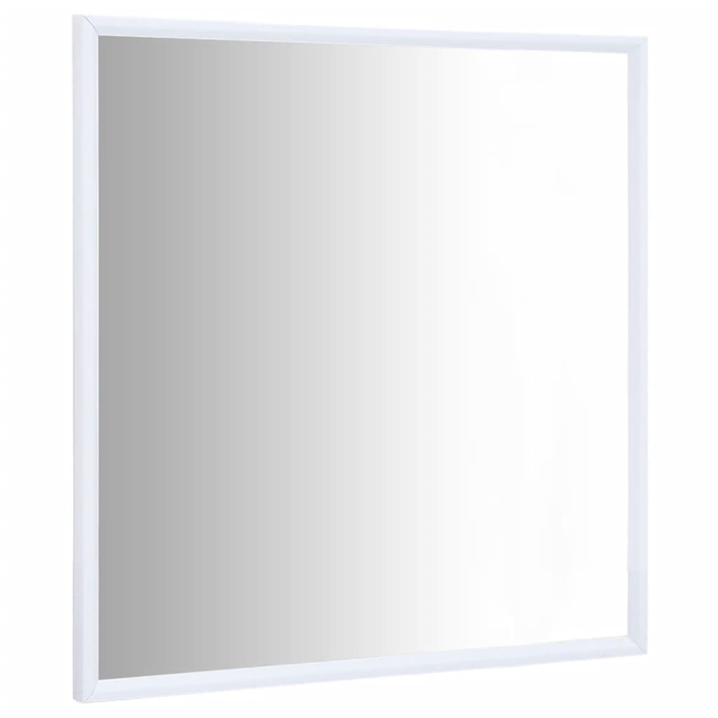 vidaXL Mirror White 50x50 cm