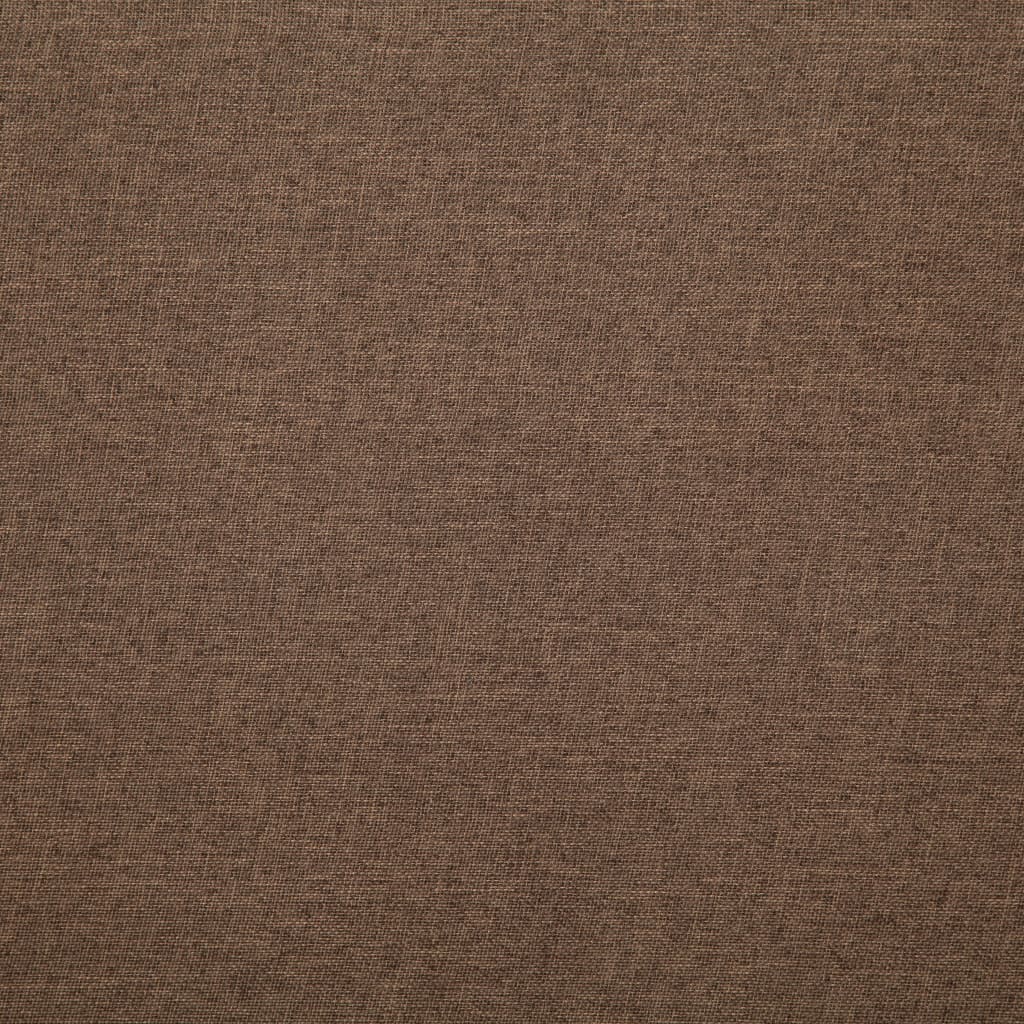 vidaXL Cube Armchair Brown Fabric