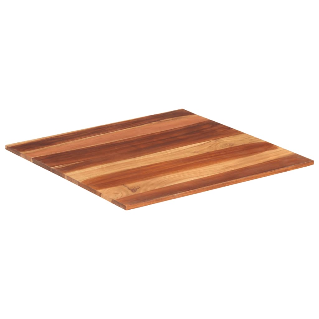 vidaXL Table Top Solid Wood Acacia 15-16 mm 70x70 cm
