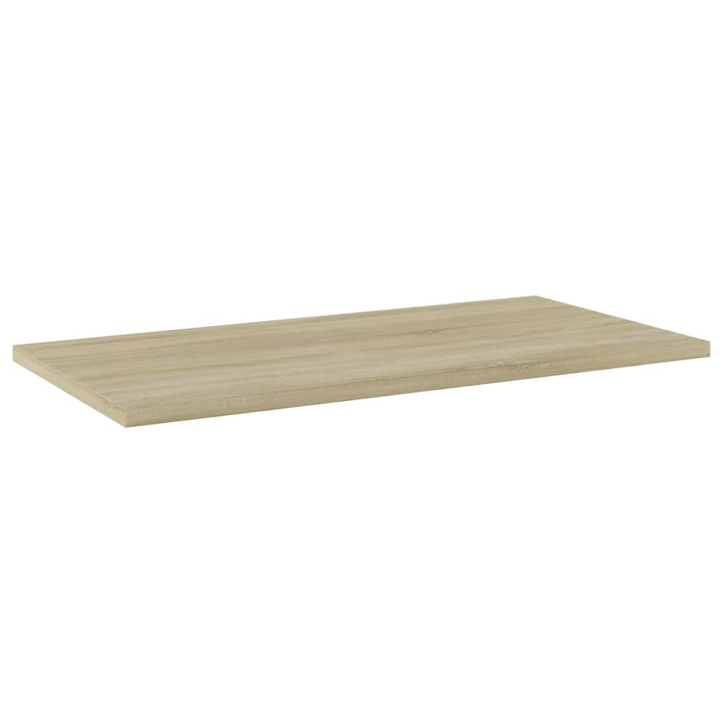 vidaXL Bookshelf Boards 8 pcs Sonoma Oak 60x30x1.5 cm Engineered Wood