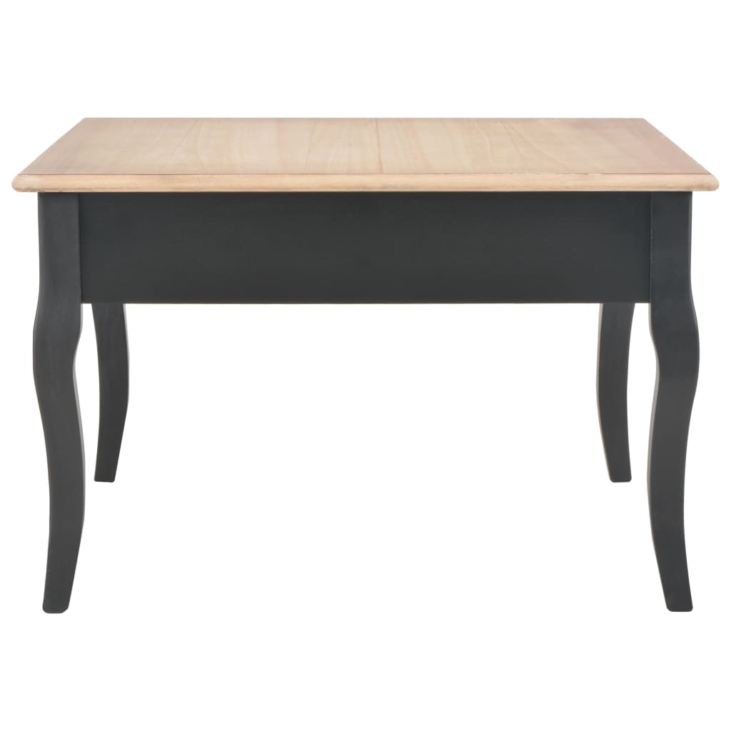 vidaXL Coffee Table Black 80x80x50 cm Wood
