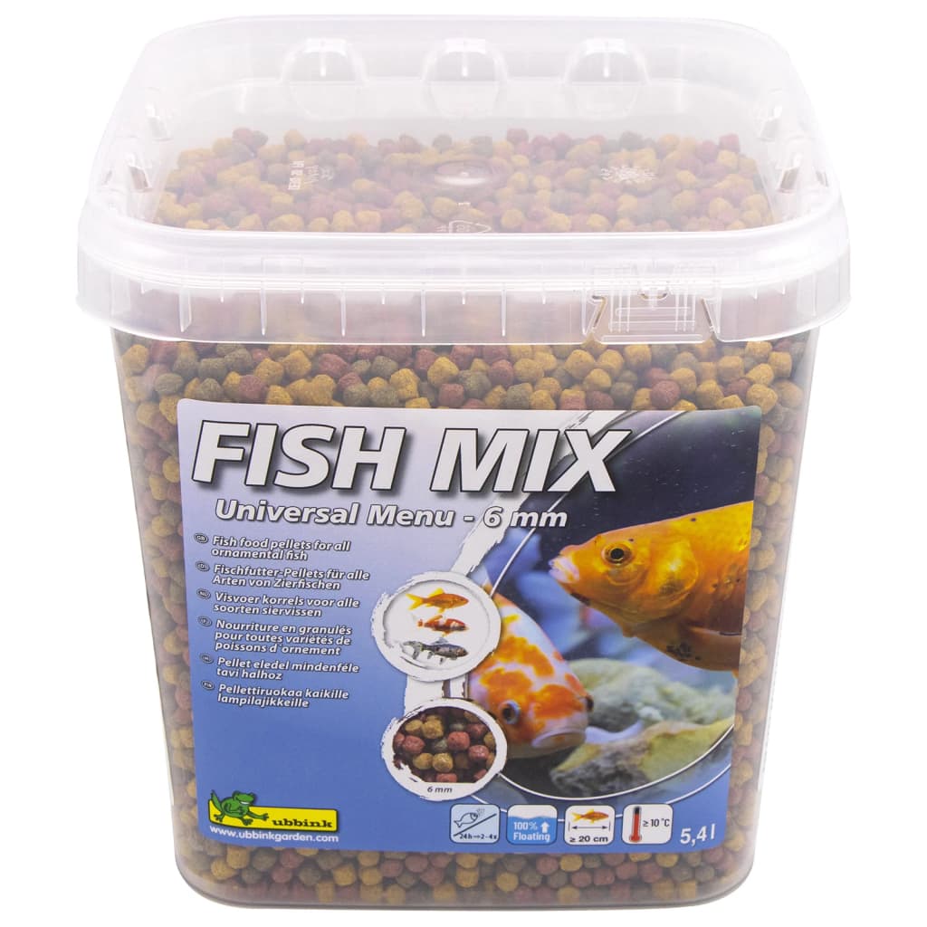 Ubbink Fish Food Fish Mix Universal Menu 6 mm 5.4 L