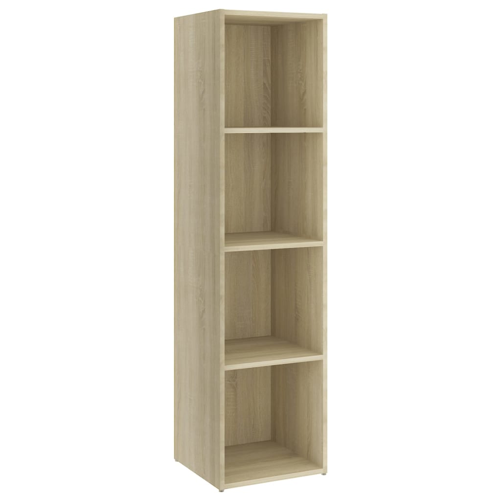 vidaXL TV Cabinets 3 pcs Sonoma Oak 142.5x35x36.5 cm Engineered Wood
