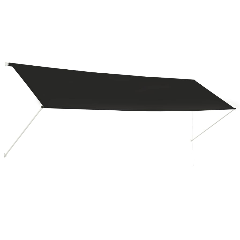 vidaXL Retractable Awning 400x150 cm Anthracite