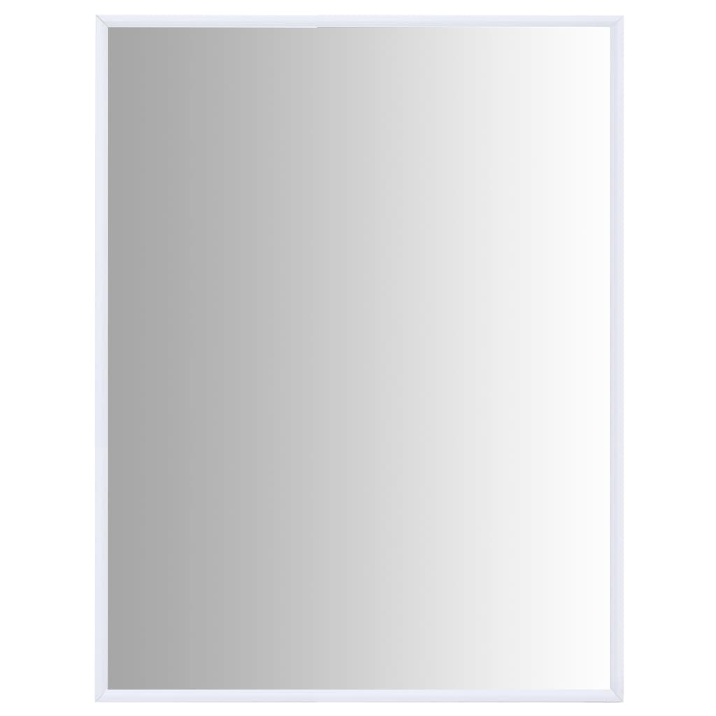vidaXL Mirror White 80x60 cm