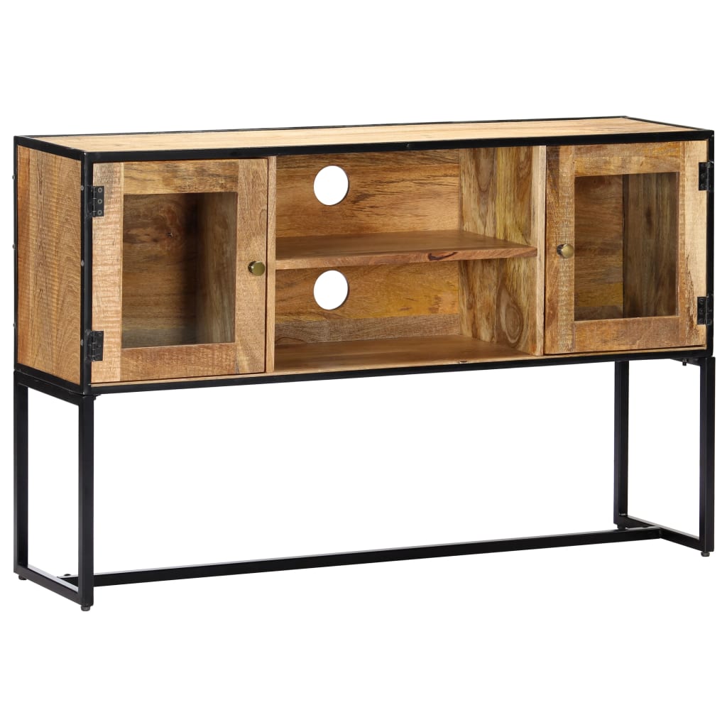 vidaXL TV Cabinet 120x30x75 cm Solid Reclaimed Wood