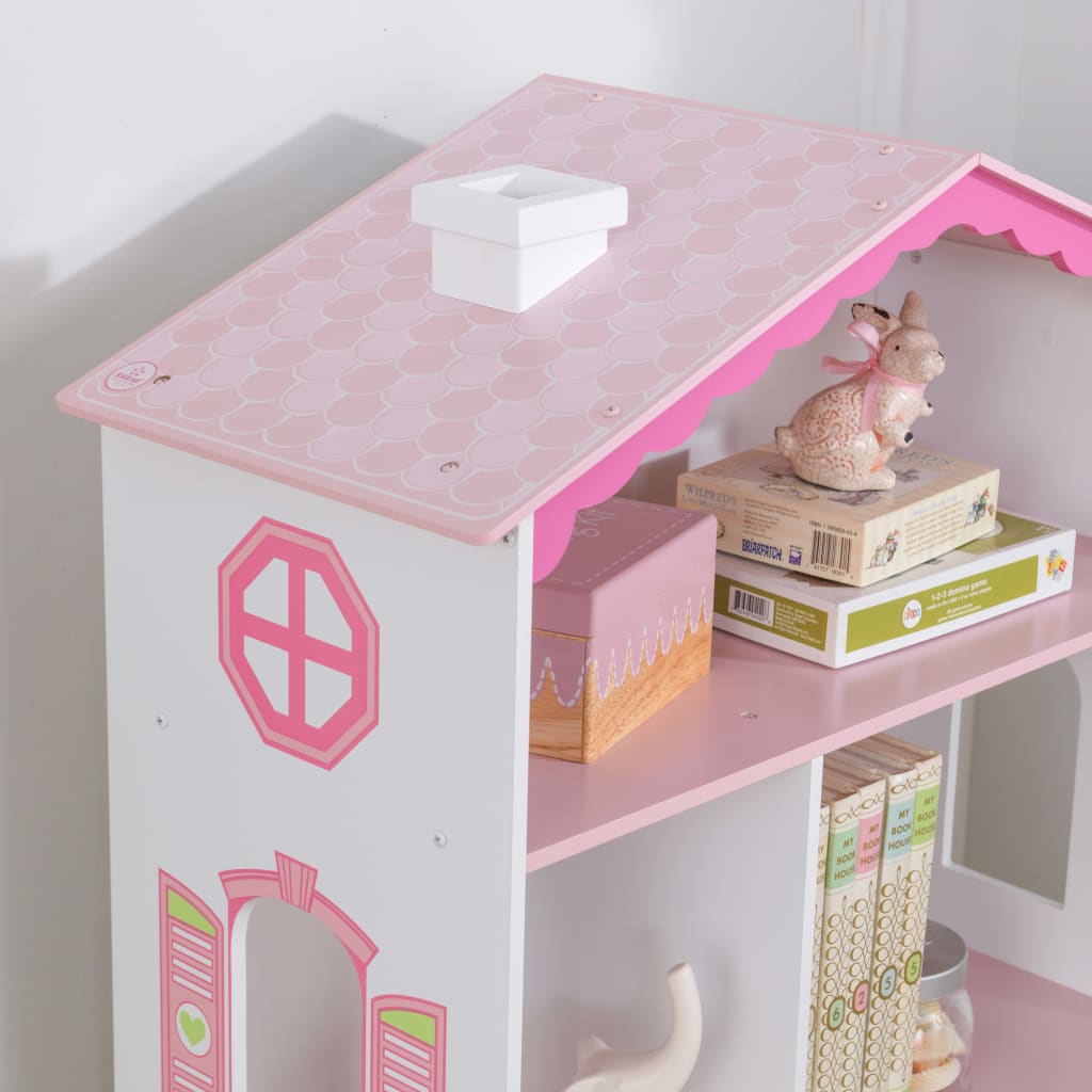 KidKraft Bookcase Dollhouse Cottage 66.68 x 29.85 x 96.52 cm